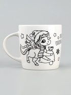 Кружка под роспись «Веселого Нового года», 300 мл 10859986