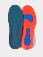 Стельки для обуви, универсальные, спортивные, р-р RU до 40 (р-р Пр-ля до 40), 26 см, пара, синий/красный - Фото 2