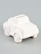 Копилка под роспись «Машина» с кистью - Фото 4