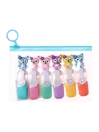 УЦЕНКА Набор маркеров-текстовыделителей Calligrata «Котята», 6 цветов, скошенный наконечник, узел 4 мм, в пенале на молнии - Фото 6