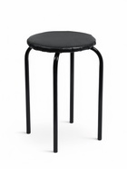 Табурет «Стронг», искусственная кожа, цвет чёрный/чёрный - Фото 1