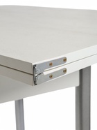 Стол ломберный, 790(1180)х590×750 мм, цвет бетон пайн светлый/металл серый - Фото 8