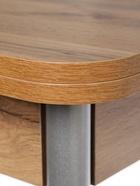 Стол ломберный, 790(1180)х590×750 мм, цвет дуб вотан/металл серый - Фото 5