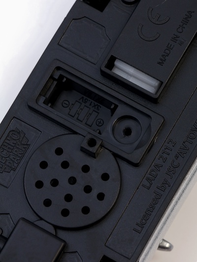 Машина металлическая «ВАЗ-2112», открываются двери, багажник, инерция, 12 см, серебристый