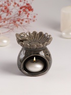 Аромалампа для эфирных масел «Бабочки и цветы», керамика, 10×9×9 см - Фото 5