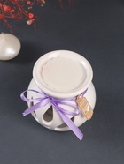 Набор: аромалампа для эфирных масел, мелтс из воска ароматический «Жасмин», белая, 6.5×6.2×7.5 см - Фото 5