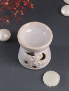 Набор: аромалампа для эфирных масел, мелтс из воска ароматический «Слон со слонёнком», светлый беж, 10×10×9 см - Фото 7