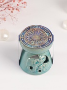 Набор: аромалампа для эфирных масел, мелтс из воска ароматический «Слон со слонёнком», бирюза, 10×10×9 см - Фото 8