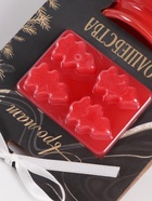 Набор: аромалампа для эфирных масел, мелтсы из воска ароматические «Ёлочка», красная, 7.5×7.5×8 см - Фото 8