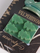 Набор: аромалампа для эфирных масел, мелтсы из воска ароматические «Ёлочка», зелёная, 7.5×7.5×8 см - Фото 8