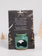 Набор: аромалампа для эфирных масел, мелтсы из воска ароматические «Ёлочка», зелёная, 7.5×7.5×8 см - Фото 9