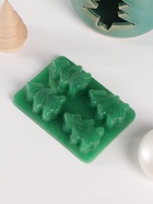 Набор: аромалампа для эфирных масел, мелтсы из воска ароматические «Ёлочка», зелёная, 7.5×7.5×8 см - Фото 10