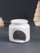 Набор: аромалампа для эфирных масел, мелтсы из воска ароматические «Звезда», белая, 7.5×7.5×8 см - Фото 5