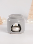 Набор: аромалампа для эфирных масел, мелтсы из воска ароматические «Звезда», серая, 7.5×7.5×8 см - Фото 6