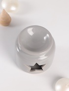 Набор: аромалампа для эфирных масел, мелтсы из воска ароматические «Звезда», серая, 7.5×7.5×8 см - Фото 7