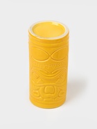 Стакан для коктейлей «Тики остров», 400 мл, d=7 см, h=14.5 см, керамика, жёлтый - Фото 5