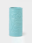 Стакан для коктейлей «Тики остров», 400 мл, d=7 см, h=14.5 см, керамика, голубой - Фото 2