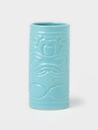 Стакан для коктейлей «Тики остров», 400 мл, d=7 см, h=14.5 см, керамика, голубой - Фото 3