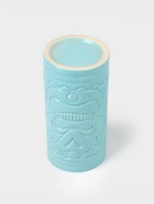 Стакан для коктейлей «Тики остров», 400 мл, d=7 см, h=14.5 см, керамика, голубой - Фото 5