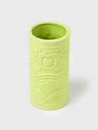 Стакан для коктейлей «Тики остров», 400 мл, d=7 см, h=14.5 см, керамика, зелёный - Фото 4