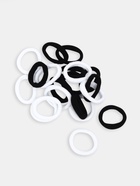 Резинки для волос, белые и черные, Принцессы 10048315