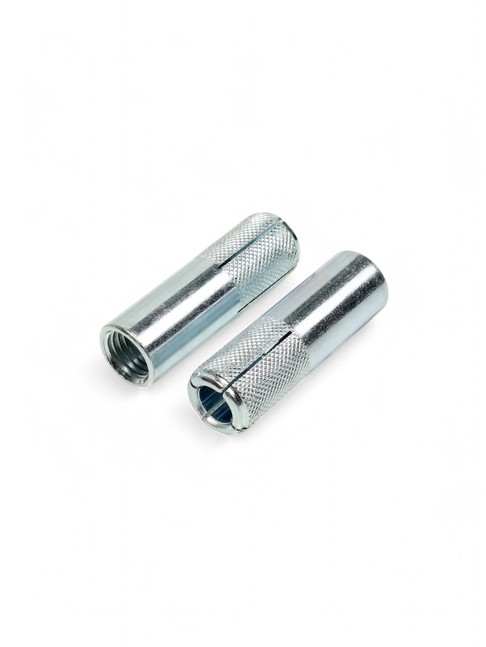 Анкер ТУНДРА, забиваемый, стальной, оцинкованный, М20×80 мм, 10 шт. - Фото 1