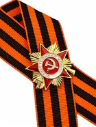 Значок с георгиевской лентой на 9 Мая «Спасибо за мирное небо!», 10.5×14 см - фото 809303640