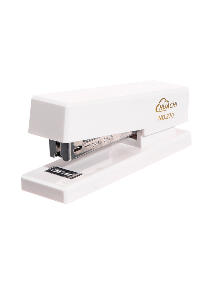 Степлер №24/6 корпус белый стиль, до 20 листов - Фото 1