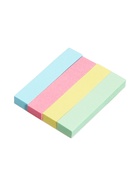 Канцелярский набор (степлер, скобы 500 штук, клейкая лента 10 мм × 2 м, ножницы, ластик, 50 блок-листов - 4 цвета) - Фото 8