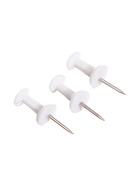 Кнопки силовые белые, 130 штук в банке, TOP Calligrata - Фото 3