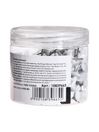 Кнопки силовые белые, 130 штук в банке, TOP Calligrata - Фото 4