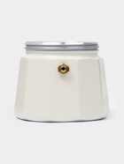 Кофеварка гейзерная Доляна Good morning, 150 мл, на 3 чашки, алюминий, белая - Фото 8