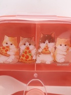 Ланч-бокс с клапаном «Котята», 3 секции, 14×14×5 см 10772428 - фото 16499420