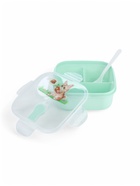 Ланч - бокс с клапаном «Зайка», 3 секции, 14×14×5 см - Фото 2