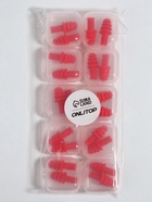 Беруши, 3×1.3 см, в футляре, фасовка 10 шт., силиконовые, МИКС - Фото 7