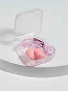 Беруши на шнурке, 3×1.5 см, в футляре, фасовка 10 шт., силиконовые, розовые - Фото 4