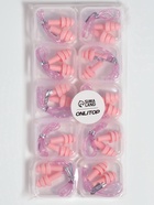 Беруши на шнурке, 3×1.5 см, в футляре, фасовка 10 шт., силиконовые, розовые - Фото 7