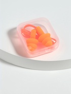 Беруши на шнурке, 3×1.5 см, в футляре, фасовка 10 шт., силиконовые, оранжевые - Фото 5