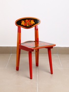 Стул детский, разборный, с хохломской росписью, 2 ростовая категория, 55×30×29 см - Фото 1