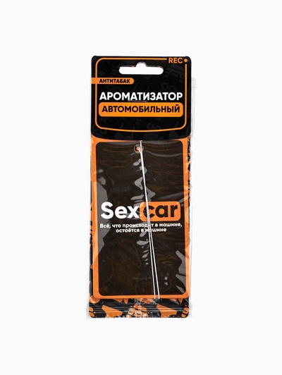 Ароматизатор в машину SexCar, аромат антитабак