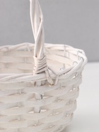 УЦЕНКА Корзина плетёная, ива, 22×16×11.5/25 см, белый - Фото 4