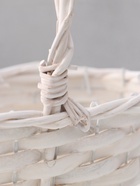 УЦЕНКА Корзина плетёная, ива, 22×16×11.5/25 см, белый - Фото 5