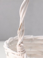 УЦЕНКА Корзина плетёная, ива, 22×16×11.5/25 см, белый - Фото 6