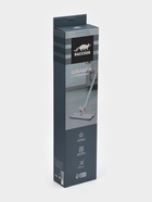 Швабра с отжимом и водосгоном Raccoon, 2 насадки из микрофибры 39×12 см, стальная ручка 130 см - Фото 11