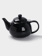 УЦЕНКА Чайник заварочный «Глянец», 1100 мл, чёрный, металл сито - Фото 1