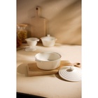 Кастрюля SL Home «Санторини», жаропрочная керамика, 1.57 л, 24.5×21.5×8 см, белая - Фото 5