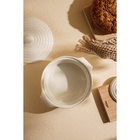 Кастрюля SL Home «Санторини», жаропрочная керамика, 1.57 л, 24.5×21.5×8 см, белая - Фото 8