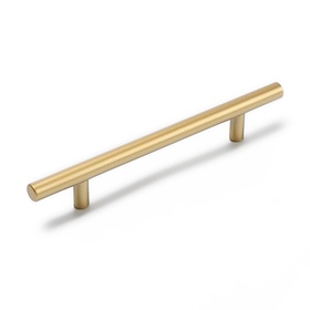 {{photo.Alt || photo.Description || 'УЦЕНКА Ручка рейлинг ТУНДРА, облегчённая, d=12 мм, м/о 128/200 мм, внеш. ножка, цвет золото'}}