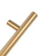УЦЕНКА Ручка рейлинг ТУНДРА, облегчённая, d=12 мм, м/о 128/200 мм, внеш. ножка, цвет золото 10879747