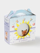 Набор детской посуды Дулевский фарфор «Лисичка», 3 предмета: тарелка 175 мл, миска 360 мл, кружка 210 мл, белый - Фото 5